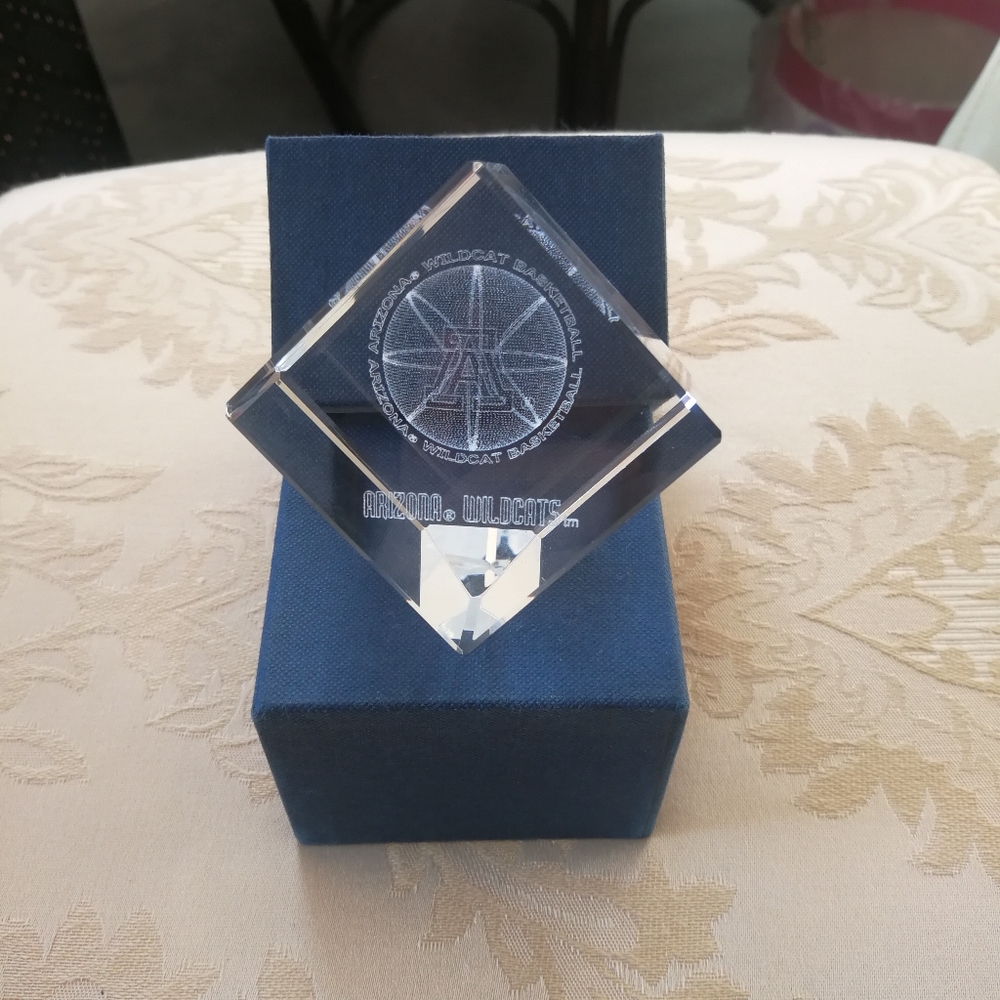 Arizona Wildcats Crystal Cube